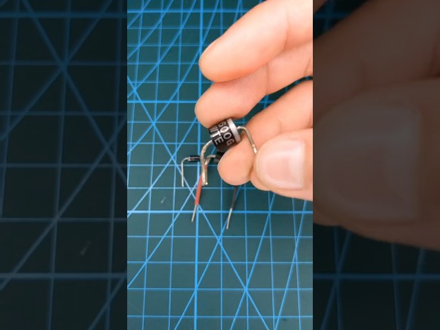Vídeo relacionado con Movilideas - 10 Unidades de 1N5404 - Diodo rectificador (3 A, 400 V, diodos de silicio, electrónicos)
