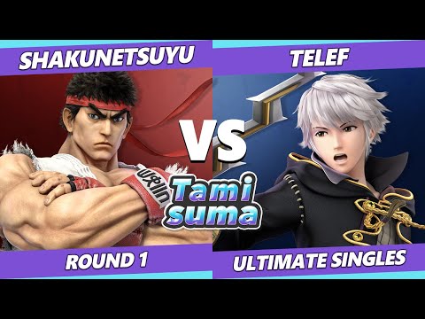 TAMISUMA 196 SSBU - ShakunetsuYu (Ryu) Vs. TeleF (Robin) Smash Ultimate Round 1