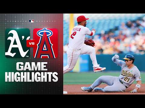 LA에인절스 VS 애슬레틱스 5:6 MLB 스포츠하이라이트