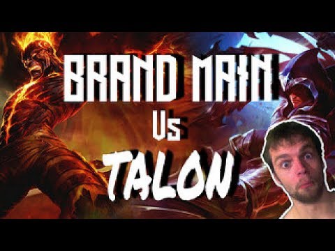 Brand Main V Diamond Talon - Full Commentary Gameplay - League of legends season 7
