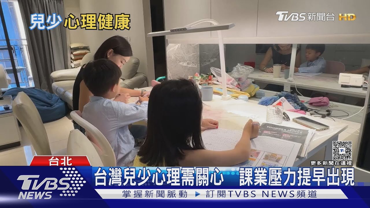 兒少心理健康亮紅燈!4成表示「少了我也沒關係」 專家:課業壓力提早出現