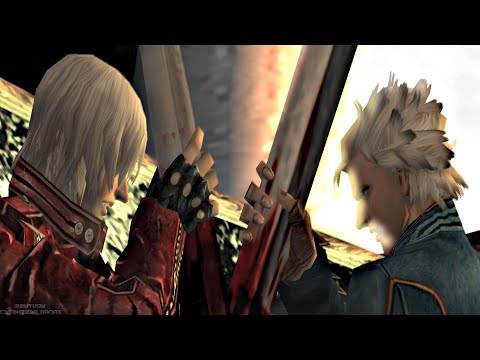 Devil May Cry 3 HD Remaster PS5 - Final Boss Fight Vergil Vs Dante (4K Ultra HD)