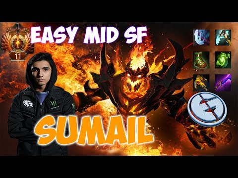 SumaiL - Shadow Fiend Easy Mid | Top Rank Pro Gameplay - Dota 2