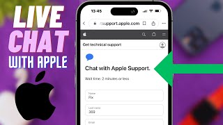 How To Live Chat With Apple Support! [Directly Access]