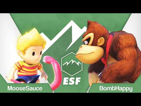Elite Smash Fridays #55 - Pools WR2 - MooseSauce (Lucas) vs BombHappy (Donkey Kong)