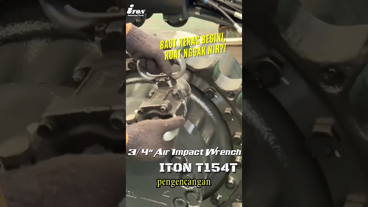 BAUT KERAS? AIR IMPACT WRENCH ITON T154T LANGSUNG GAS! ⚡