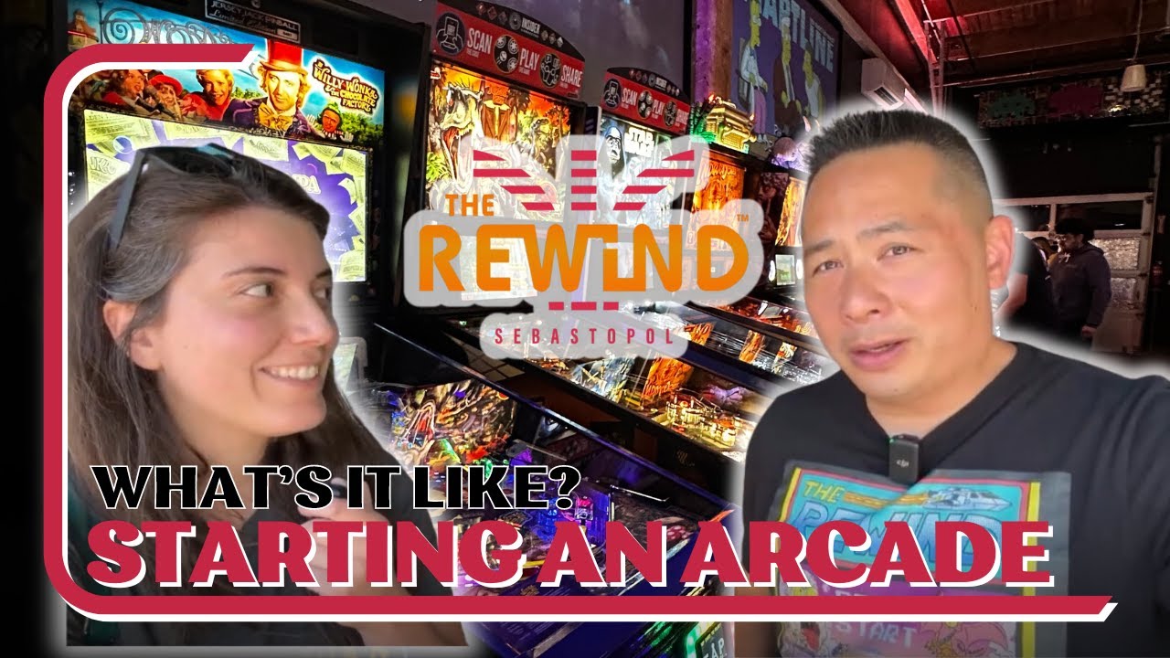 Interview with The Rewind Arcade - Celebrating 1 year! 🥳