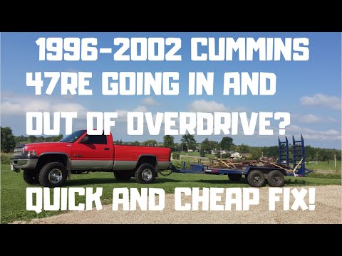 96-02 Cummins Shifting Funny Into OverDrive? This May Help!!