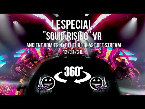 "Squid Rising" Virtual Reality 360 Experience - NYE Blast Off 12/31/20 - 5.6k
