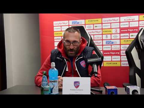 Konferencja prasowa po meczu Sandecja - Raków