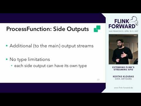 #FlinkForward SF 2017: Konstantinos Kloudas - Extending Flink’s Streaming APIs