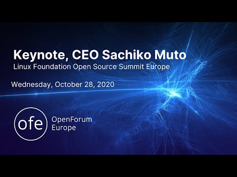 Keynote at the Open Source Summit Europe 2020