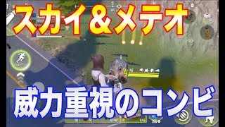 【サイバーハンター】スカイ&メテオ威力重視の最強コンビ【CyberHunter 】
