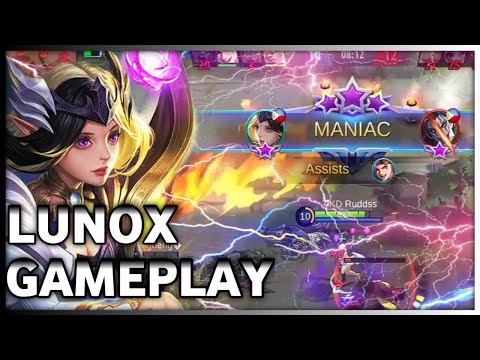 HAVING MANIAC WITH LOW HP? | LUNOX GAMEPLAY | 5 MAN ON RANK