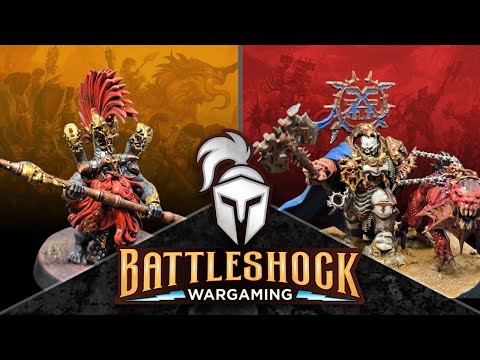 Khorne: Gorechosen vs Fyreslayers with Sky-Port Profiteers | Age of Sigmar Battle Report