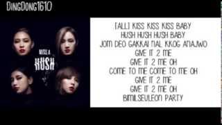 Download lagu missA - Hush (Lyrics) mp3