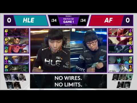 HLE vs AF Hanwha Life Esports vs Afreeca Freecs| Week 5 Day 5 | Game 1 FULL | LCK Spring Split 2019