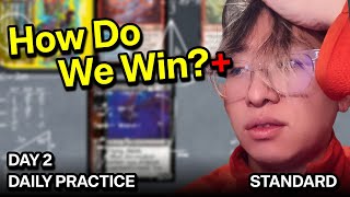 Daily MTG Practice: Dimir vs Mono Red (Standard)