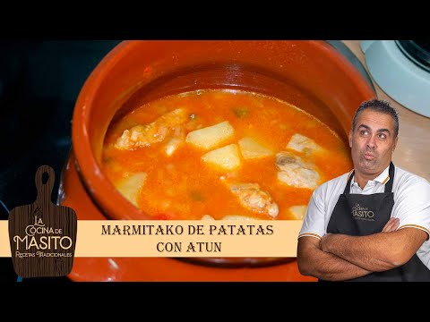 MARMITAKO DE ATUN receta facil y rica