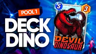DECK MARVEL SNAP DÉBUTANT - DEVIL DINOSAUR POOL 1