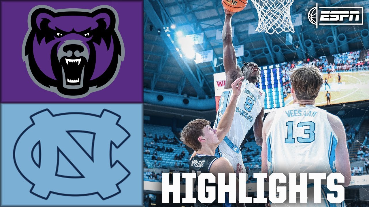 Central Arkansas Bears vs. North Carolina Tar Heels | Full Game Highlights | ESPN College Basketball