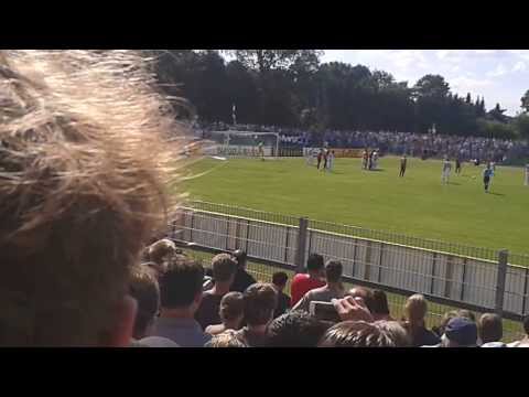 Vfr Neumünster - Hertha Berlin DFB Pokal 1:0 Harrer direkter Freistoß
