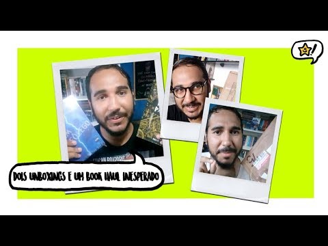 2 UNBOXINGS + 1 BOOK HAUL Inesperado | BOOKCRUSHES