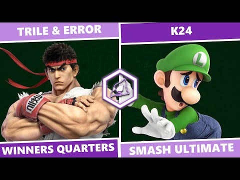 Cooped Up 21: Winners Quarters - Trile & Error (Ryu) Vs. K24 (Luigi) SSBU