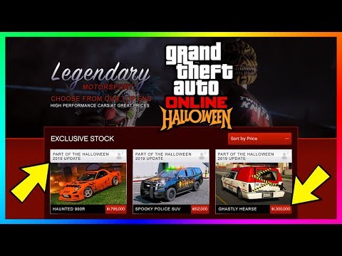 GTA 5 Online Halloween 2019 DLC Update - FREE Items, Peyote Plants, RARE Vehicles & ALL NEW Content!