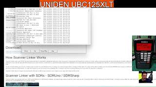 RRUK SCANNER LINK -RADIO REFERENCE UK - FULL INSTALL & TEST (UNIDEN 125XLT)