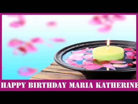 MariaKatherine   Birthday Spa - Happy Birthday