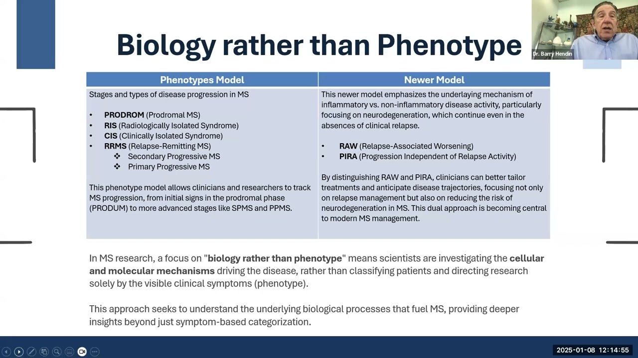 Neurology and MS: A Primer for Primary Care Settings | AZ Community Grand Rounds | Jan 8, 2025
