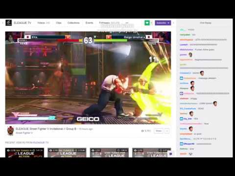 [SF V] Twitch chat went crazy on Daigo VS Eita