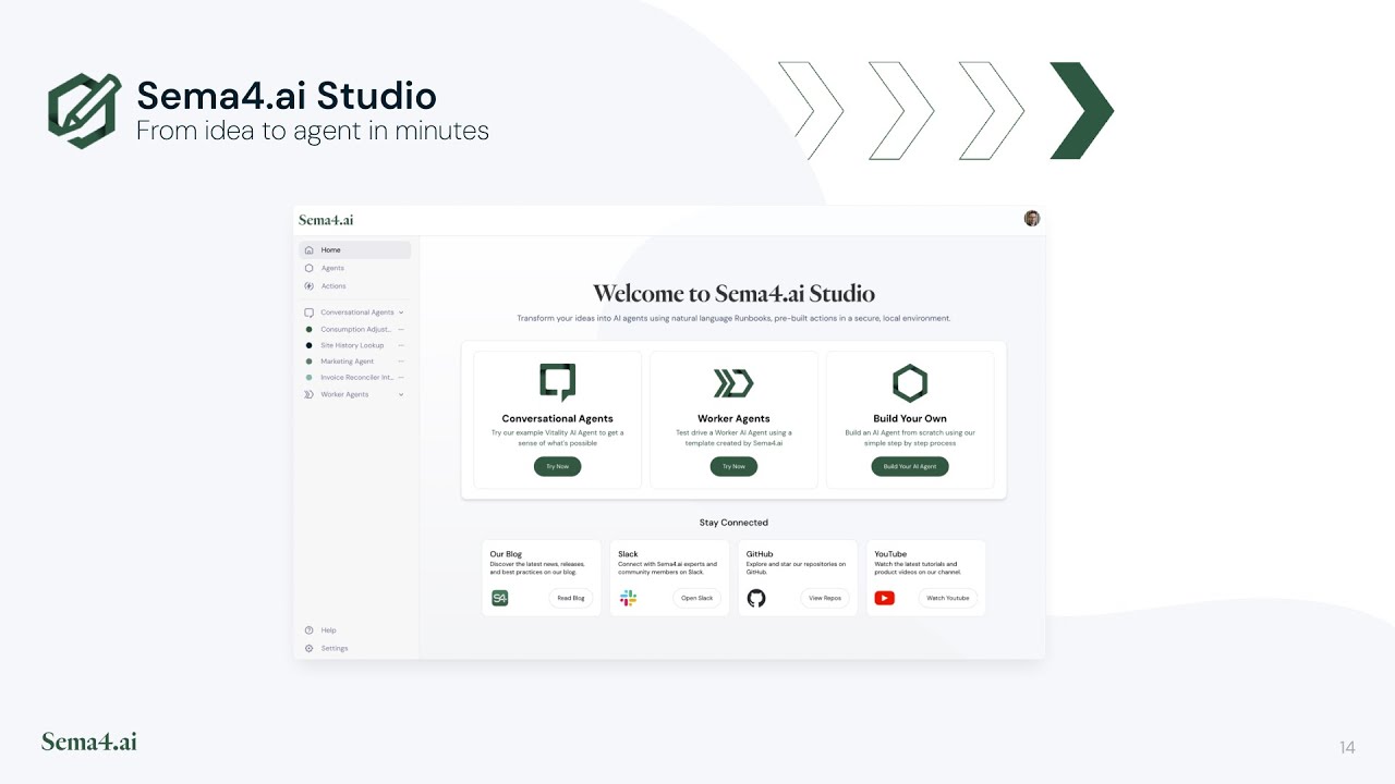 Sema4.ai Studio Tutorial: Getting Started Building Enterprise AI Agents