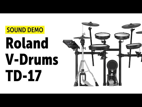 Roland V-Drums TD-17 Sound Demo