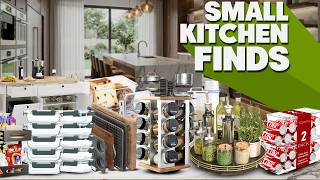46 Amazon Finds for Small Kitchens & Tiny Countertops That Help Maximize Space!