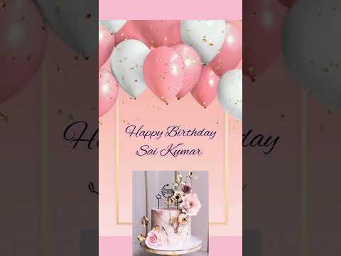 Happy Birthday 🎂#saikumar
