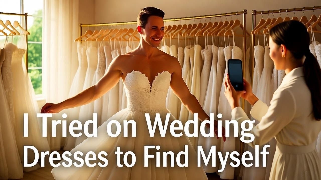 MTF Man Becomes a STUNNING BRIDE in Wife’s Wedding Dress. (Crossdressing Stories)