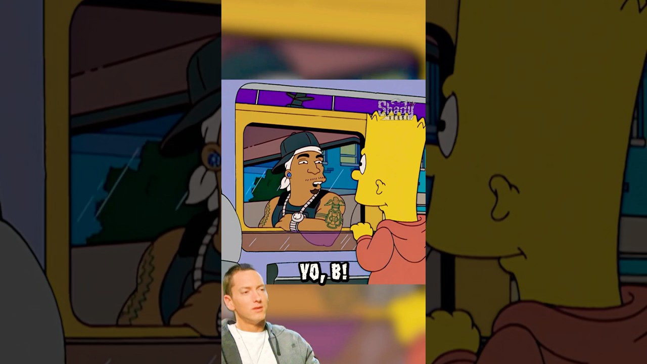 50 Cent In The Simpsons #50cent #simpsons #eminem #thesimpsons