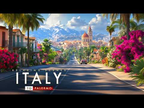 Sicilian Summer Drive in Italy | From Messina’s Port to Palermo’s Majesty