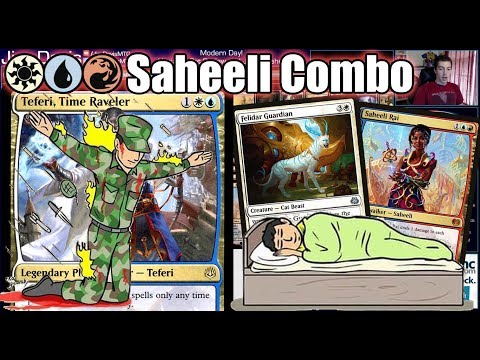 Protecting Your Saheeli Rai Combo With Teferi, Time Raveler!