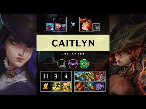 Caitlyn ADC vs Miss Fortune - BR Master Patch 25.13