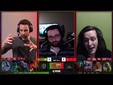 Black N Yellow vs 5ManMidas Game 3   DPC NA League Upper Division w  GoDz & Lyrical