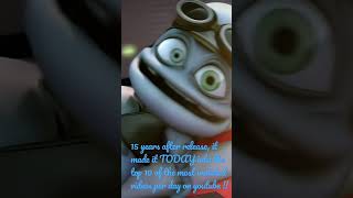 Crazy Frog - Axel F entered the Top10 #shorts