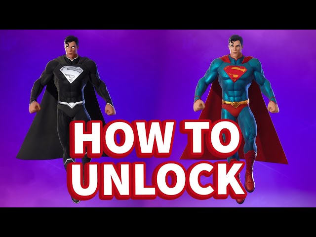 How To Unlock Shadow Style Superman In Fortnite Season 7