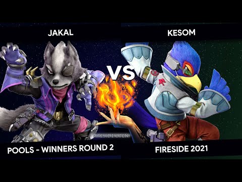 Fireside Open 2021 - Jakal (Wofl) vs Kesom (Falco) - Pools - Winners Round 2