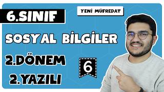 6.Sınıf Sosyal Bilgiler 2.Dönem 2.Yazılı