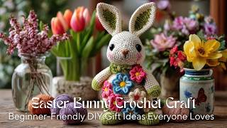 Today Only! Easter Bunny Crochet Craft | Beginner-Friendly DIY Gift Ideas Everyone Loves