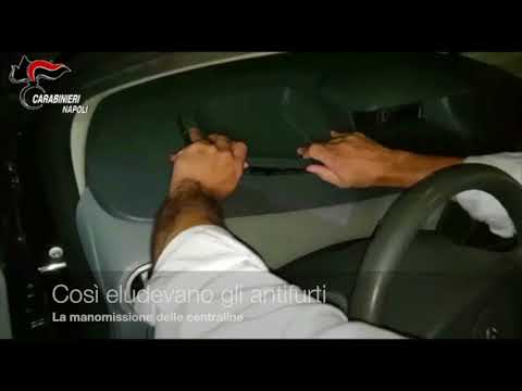 Furti d'auto, l'operazione dei carabinieri a Napoli