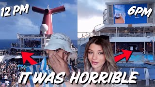 FROM PARTYING TO SEASICK IN 6 HOURS | CARNIVAL CONQUEST 🚢  @CultureBlend_